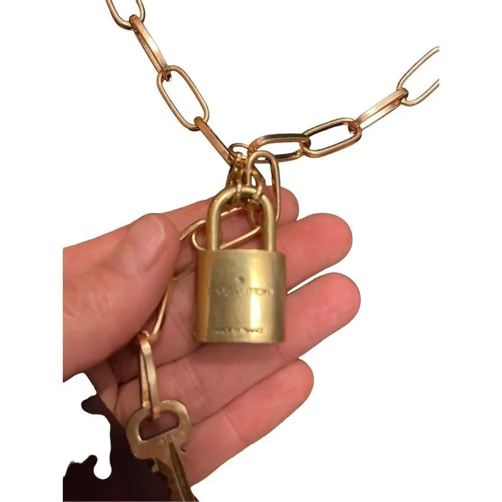 Louis Vuitton Lock Necklace